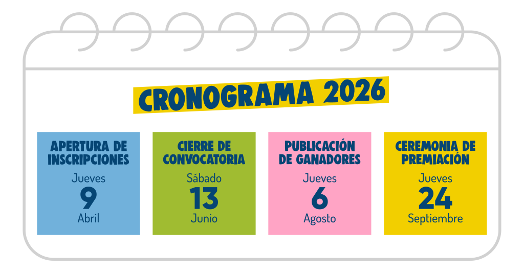 cronograma escritores 2026