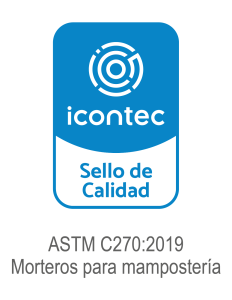 SELLO CALIDAD ASTM MORTEROS S M N RGB