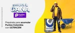 Ultracem puntos Colombia banner