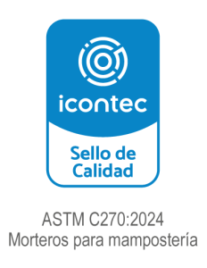 SELLO CALIDAD ASTM MORTEROS S M N RGB