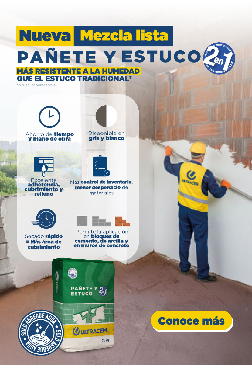 Pañete y Estuco 2 en 1 movil