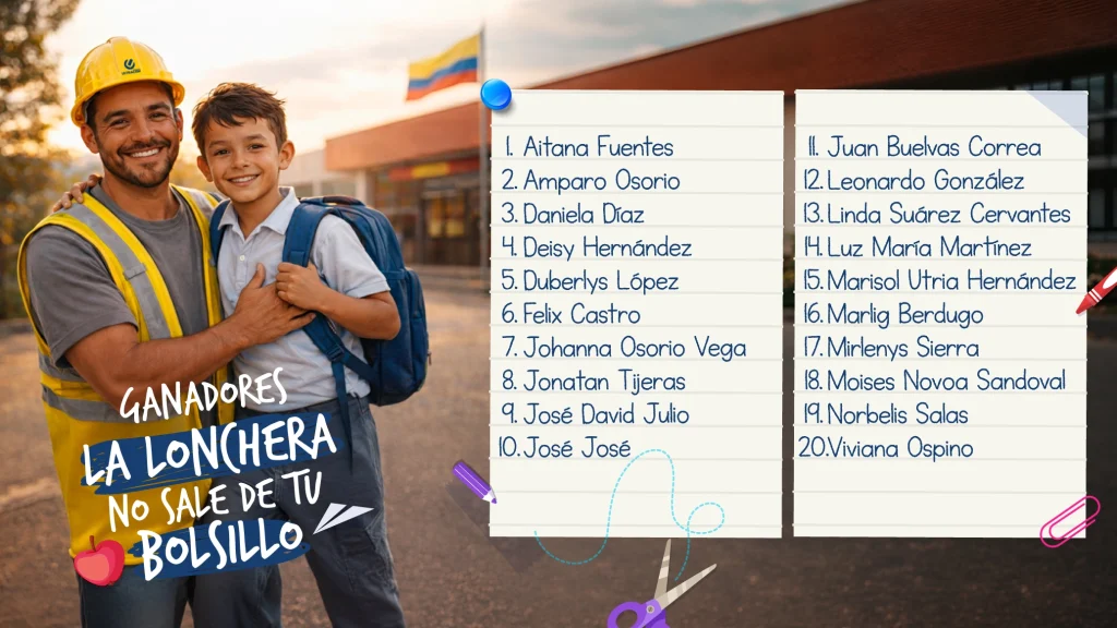 banner ganadores lonchera